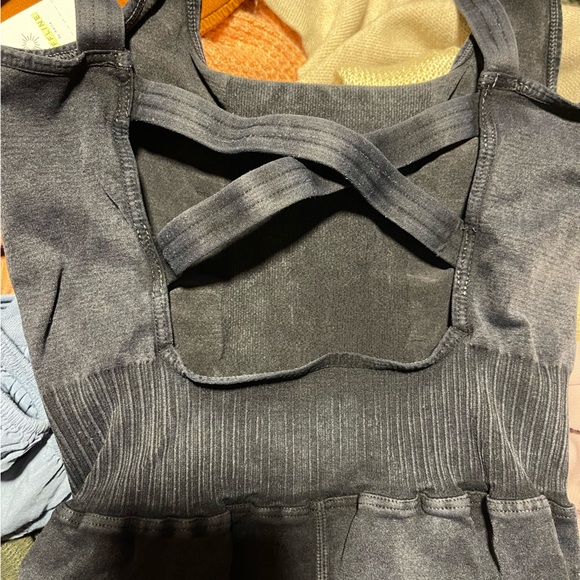 Free People Good Karma Runsie🖤✨ - Picture 9 of 11